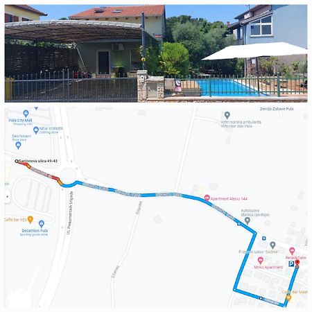 Relax Apartment Пула Екстериор снимка